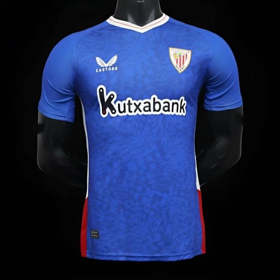 Player Version Athletic Bilbao Away Blue Jersey — jersey
