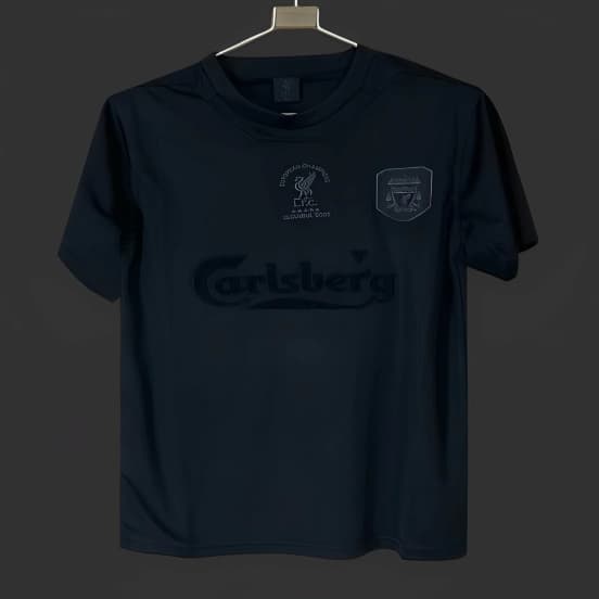 25/26 Liverpool Blackout 2005 Istanbul BLACK Jersey — Liverpool Football Club