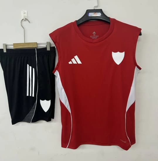 2526 Athletic Bilbao Training Jersey Red+Shorts — Athletic Club