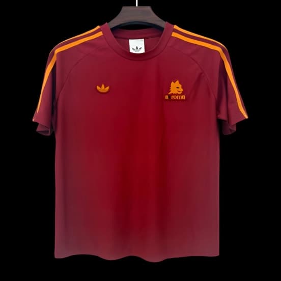 25/26 Roma Adidas Original Red Jersey — Associazione Sportiva Roma